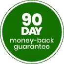 90 day money-back guarantee