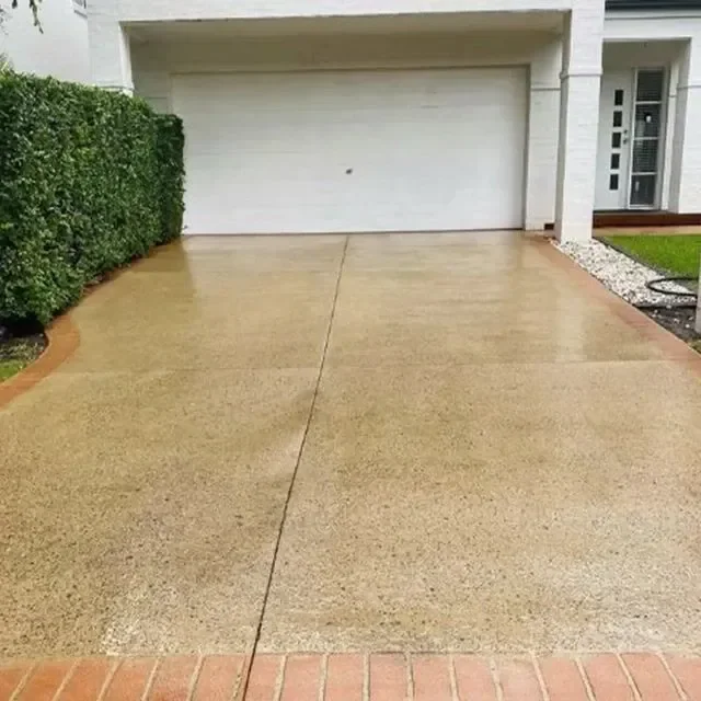 Clean driveway