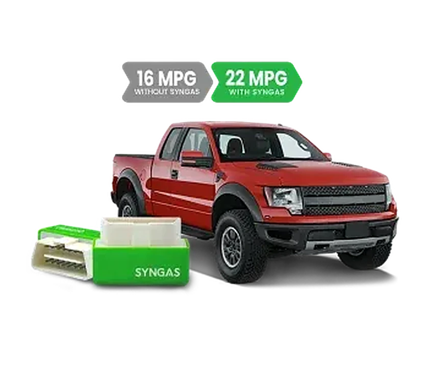 SynGas fuel saver - 16 MPG without, 22 MPG with SynGas